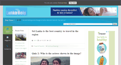 Desktop Screenshot of lankahelp.com